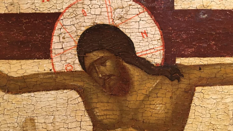 Crucifixion of Jesus, Russian icon
